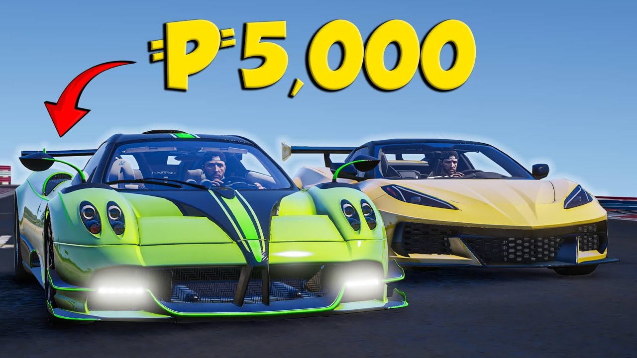 Insane GTA 5 Race for ₱5,000 Gcash
