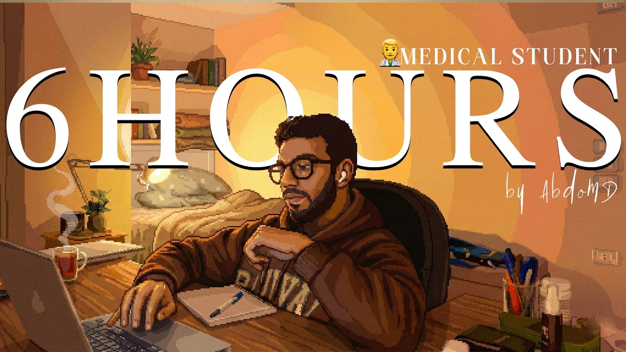 4-Hour Study With Me 🕯️| Pomodoro 60/10 | Med School | USMLE