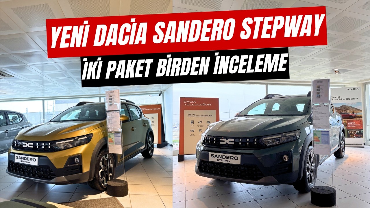 1500 KM MENZİL! Yeni Dacia Sandero Stepway İnceleme | Expression vs Extreme Farkları | @OtoGrafi