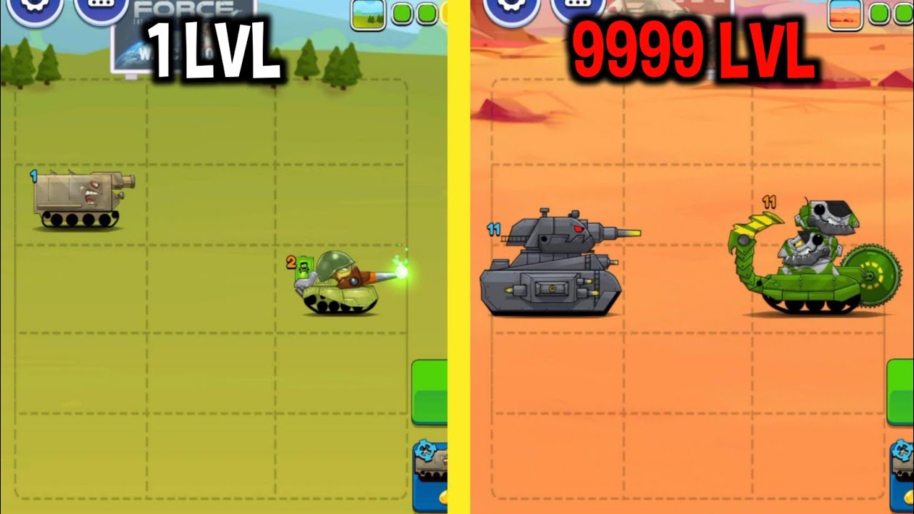 MAX LEVEL in Merge Master Tanks: Tank War Game