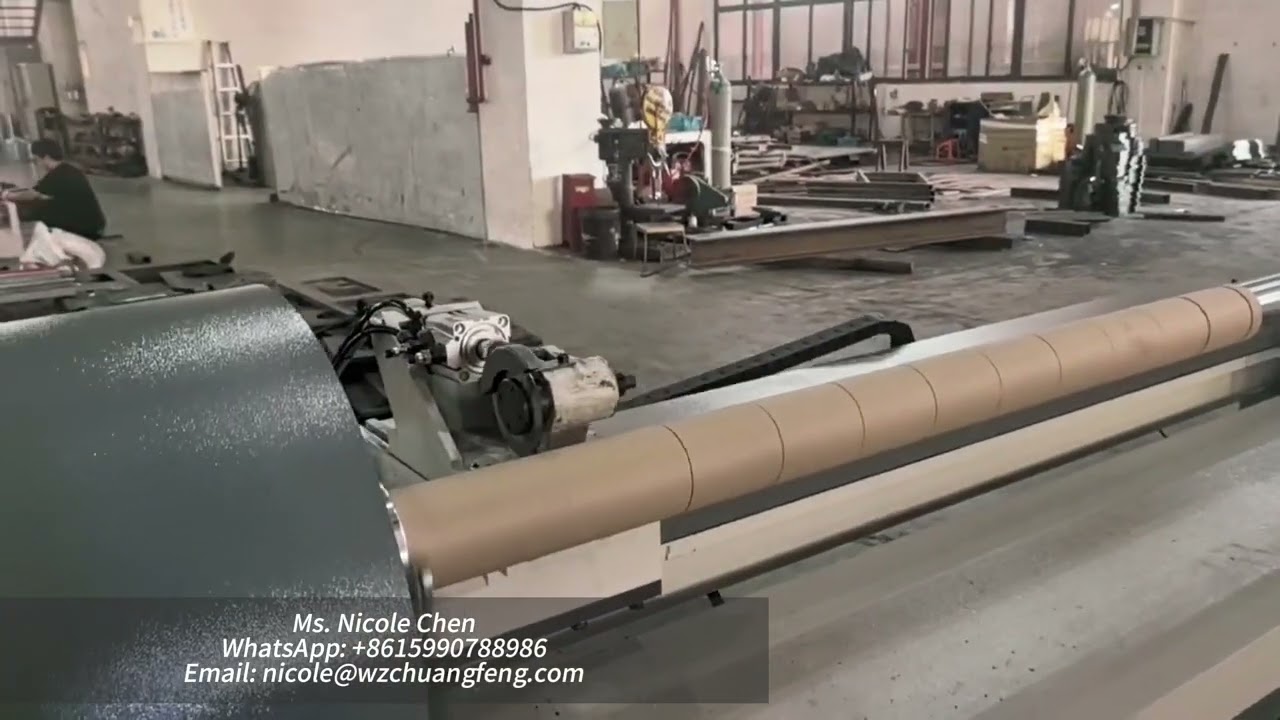 CFQG-SK-150 Servo Controlled Paper Core Tube Cutting Machine