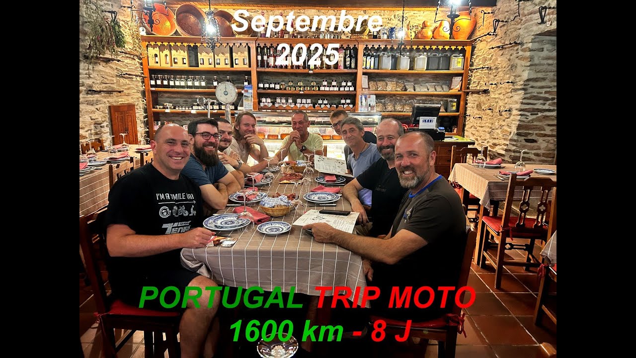 TRIP MOTO PORTUGAL - 8J OFFROAD avec Trail Attitude