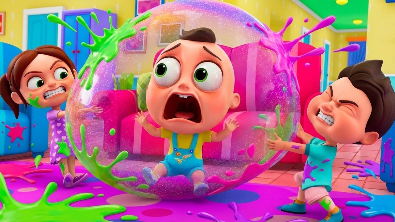 Probl&egrave;me de Slime et d'autres chansons amusantes pour les petits! 🧽🎶 | Baby Berry