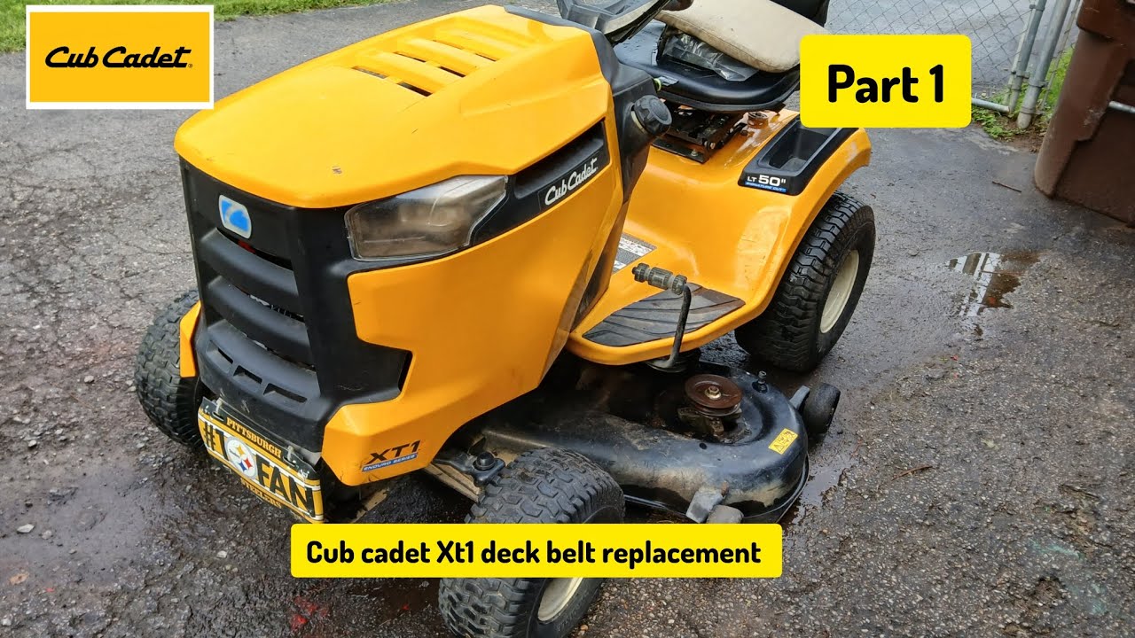 Part 1 cub cadet xt1 50 