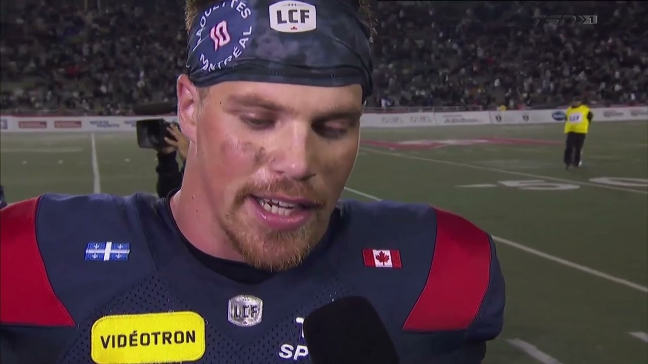 Davis Alexander #10 QB Montreal Alouettes 26 September 2025