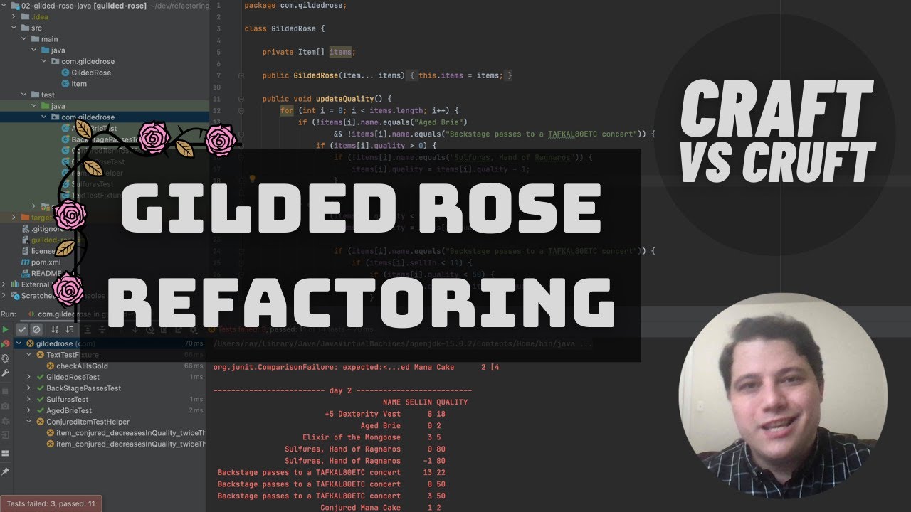 Solving Gilded Rose Kata (No Nesting) | Refactoring Challenge #2