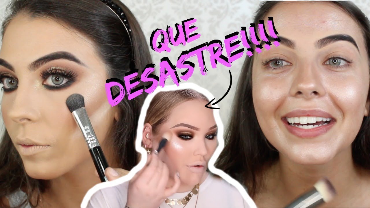TENTEI IMITAR um tutorial da NIKKIE E DEU MUITO RUIM!