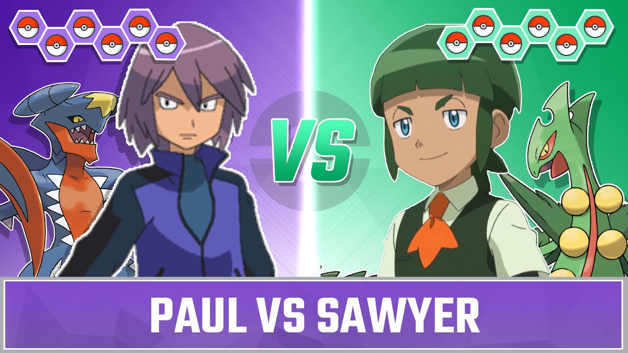 Rival Pokemon Battle: Paul vs Sawyer