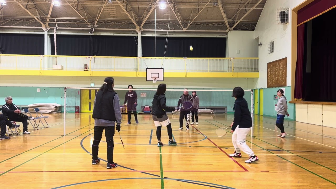 2026.2.8 ファミリーバドミントン練習15