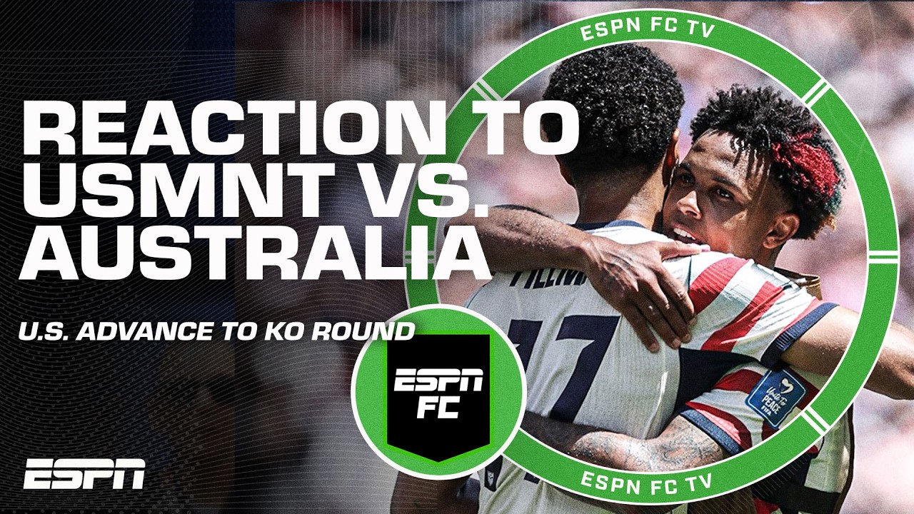 FULL REACTION to USA vs. Australia 🔍 'USMNT WERE IN CONTROL ALL NIGHT!' - Geoff Cameron | ESPN FC