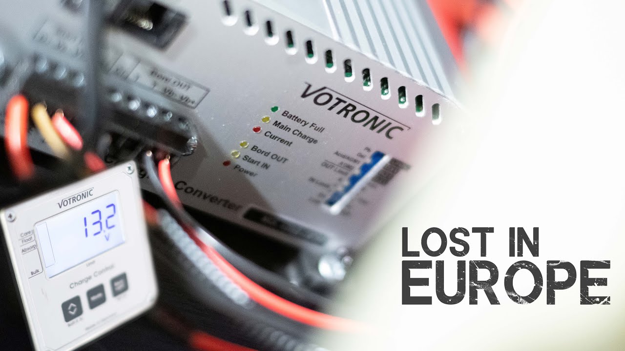 No More Power Struggles! Votronic Battery To Battery Charger... Lost In Europe //183