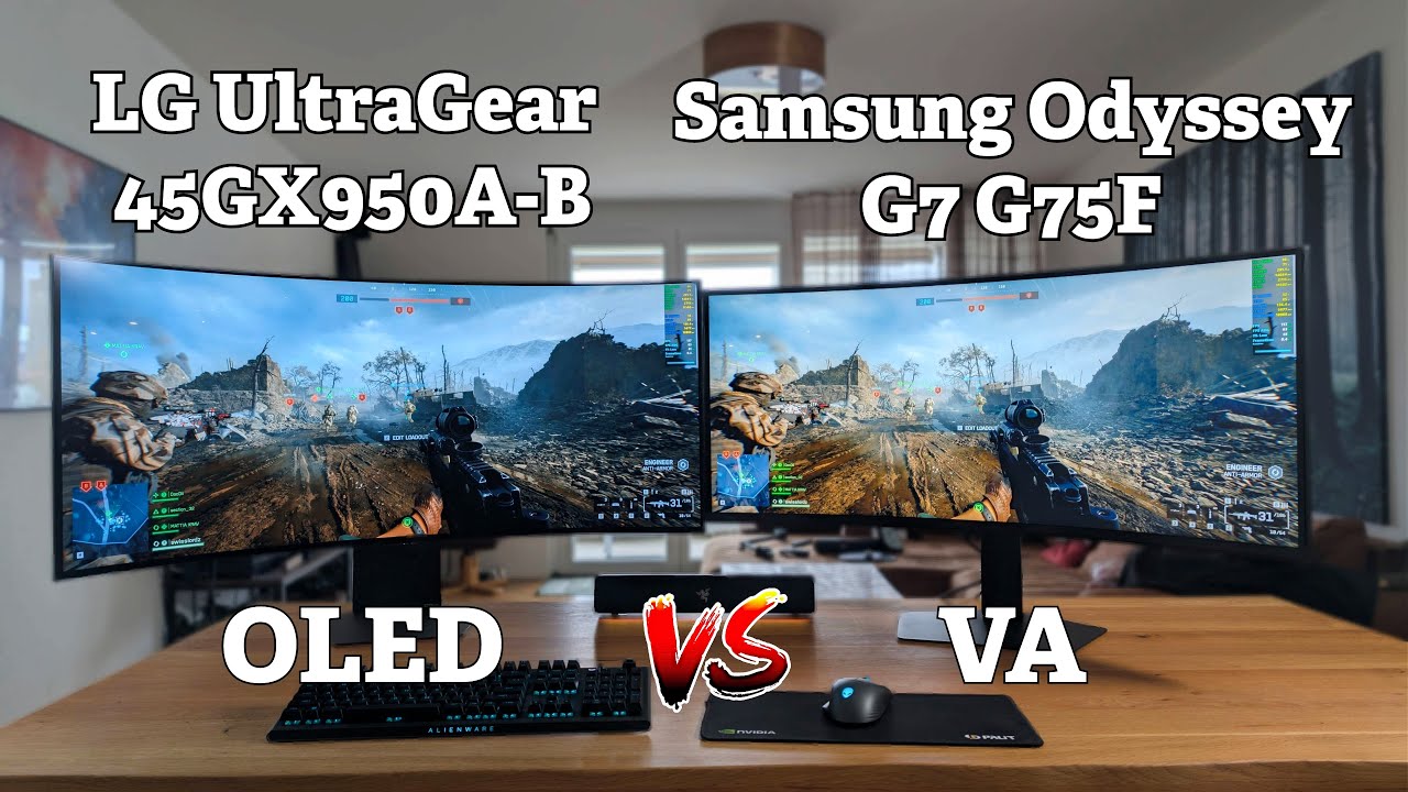 Battlefield 6 - LG UltraGear 45GX950A-B VS Samsung Odyssey G7 G75F | OLED VS VA | POV Gameplay