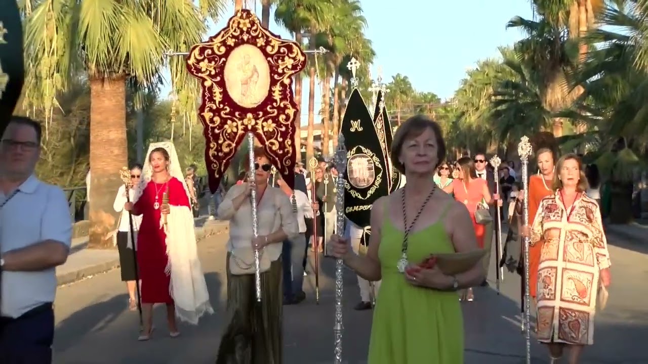 Traslado de la Reina de los Ángeles de Nerva a la Parroquia de San Bartolomé