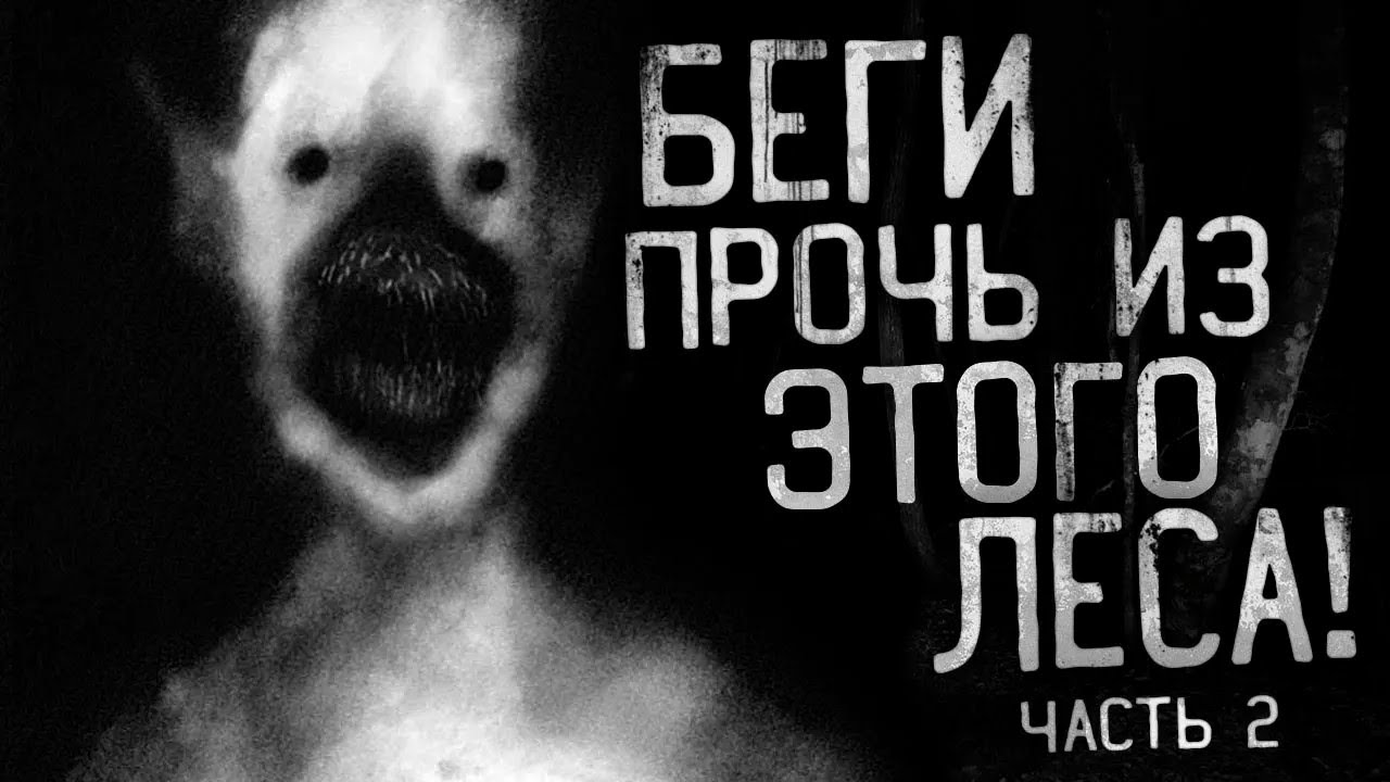 БЕГИ ПРОЧЬ ИЗ ЭТОГО ЛЕСА! ч 2 Страшные истории на ночь Страшилки на ночь