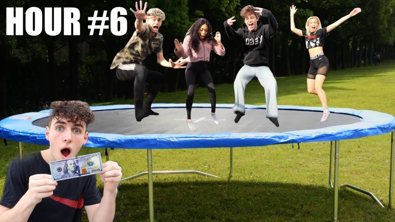 Last to Stop Jumping Wins $10,000! | Zach Clayton
