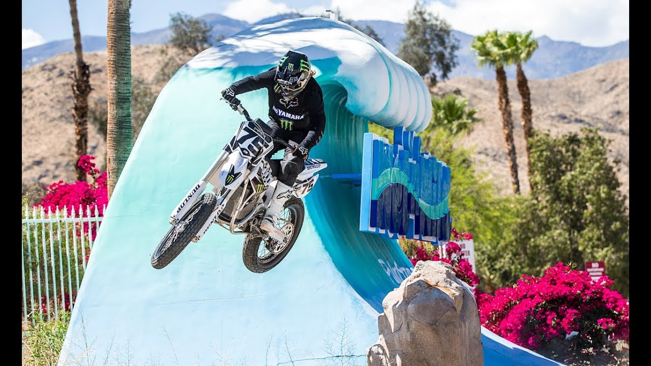 Electric Dirt Bike Rides In Water Park - Buttery Vlogs Ep23