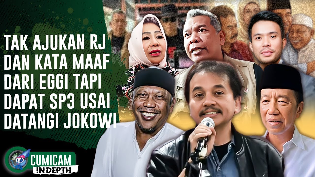 Roy Suryo Ungkap Kejanggalan Terbitnya Surat SP3 Eggi Sudjana Di Kasus Ijazah Jokowi | INDEPTH