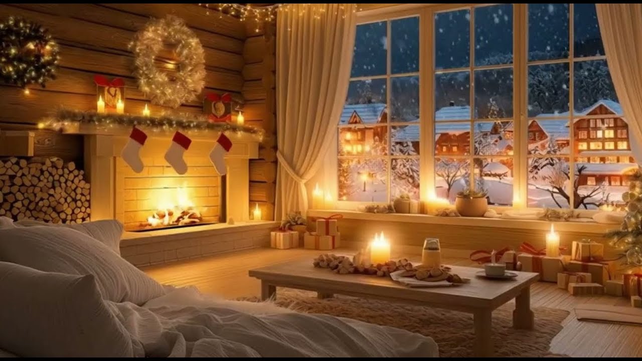 🔥 Relaxing Crackling Fire Sounds | Cozy Fireplace Ambience 4K