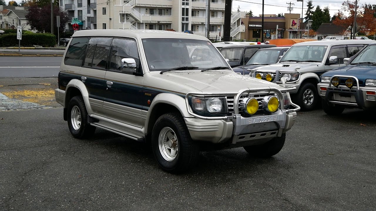 Обзор Mitsubishi Pajero 3.0L V6 1992 года