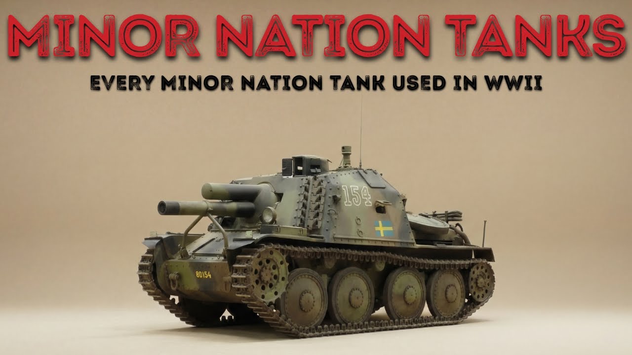 Every Minor Nation Tank in WW2 | Hungary, Romania, Sweden, Yugoslavia