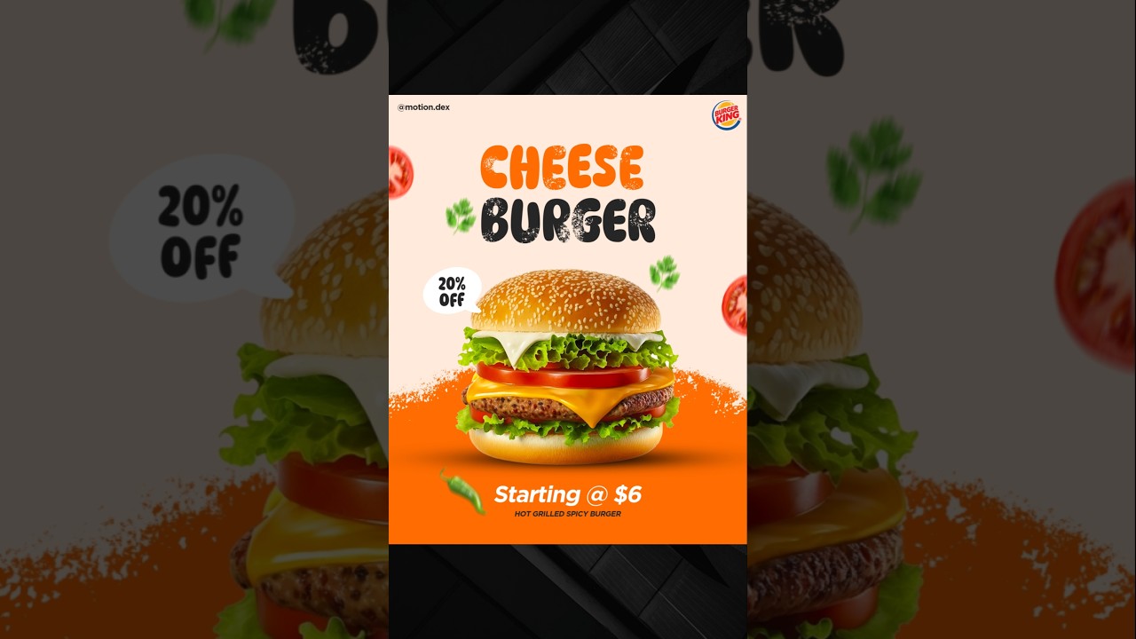 Burger POST Design | 
