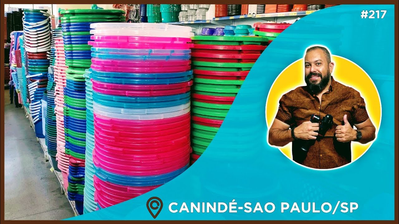 ATACADISTA DE UTILIDADES PLÁSTICAS NO CANINDÉ/SP - CAMPINEIRA ATACADISTA #217