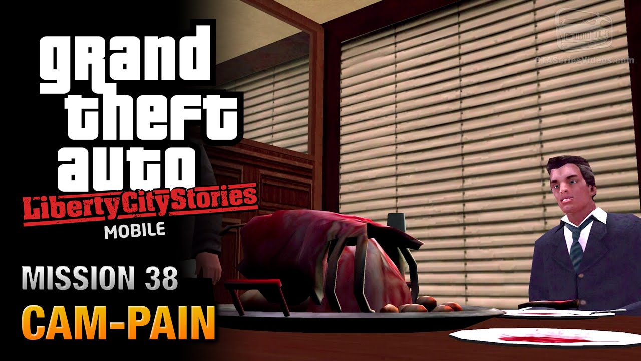 GTA Liberty City Stories Mobile - Mission #38 - Cam-Pain