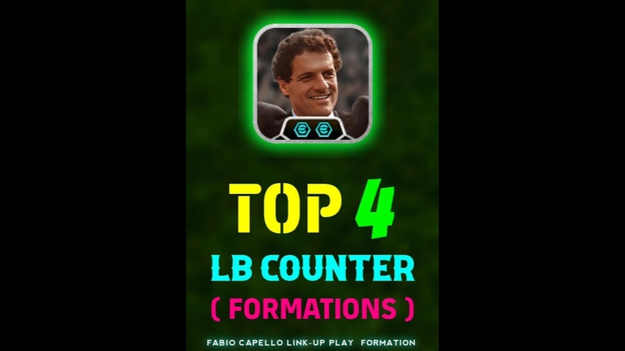 Best formations for Long Ball counter 🔥 #newformation #efootball #efootball2026