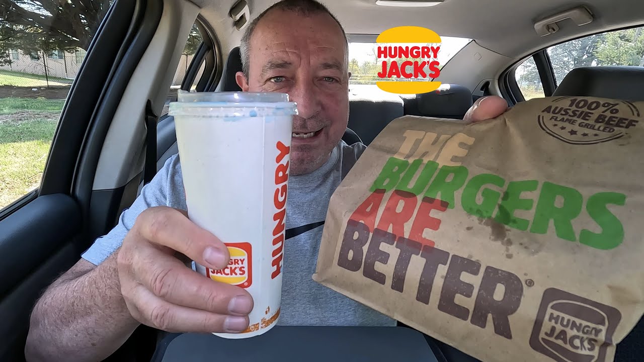 H J’s Whiskey River Whopper & Bubblegum Shake