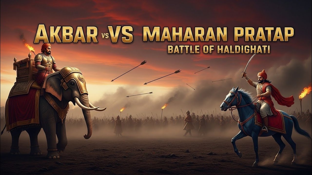  Akbar vs Maharana Pratap | Battle of Haldighati Cinematic Documentary (Hindi)