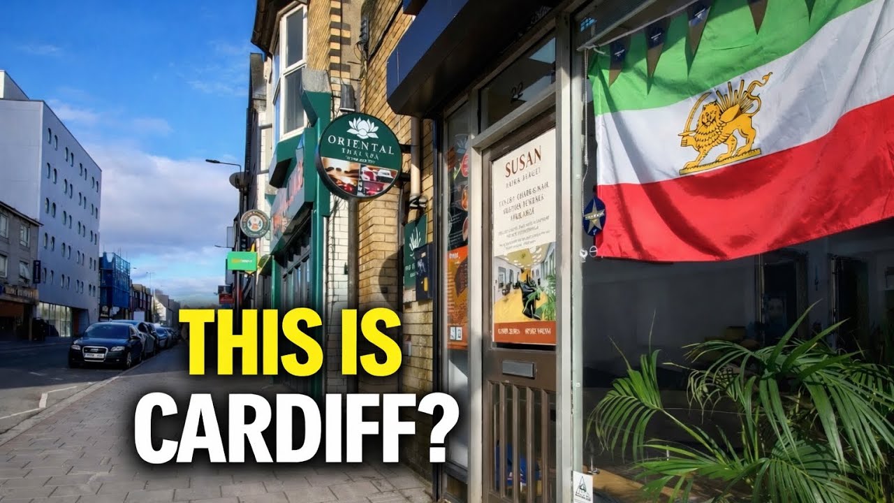 Cardiff's most Diverse Street, City walk near the centre