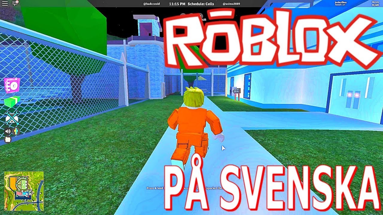 Roblox - Jailbreak (På Svenska) Rymmer från Fängelset