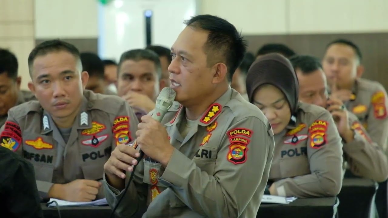 PELAKSANAAN TACTICAL FLOOR GAME (TFG) POLDA LAMPUNG