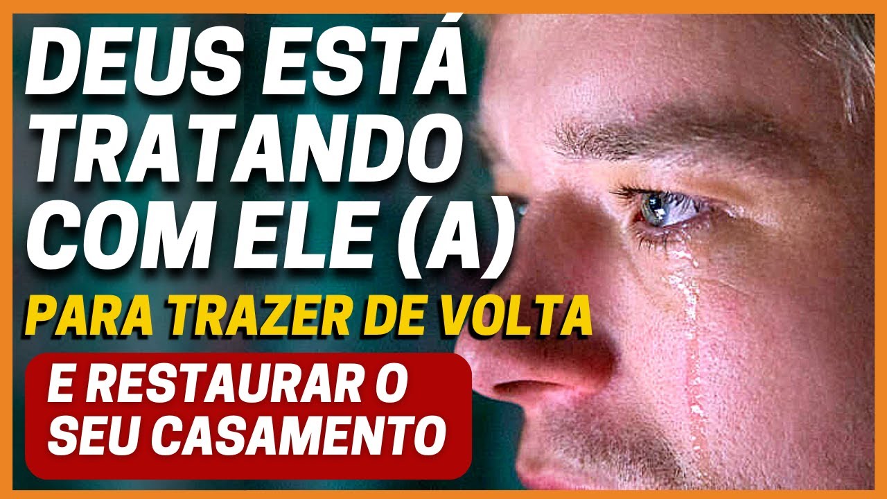 DEUS JÁ ESTÁ TRATANDO COM ELE.