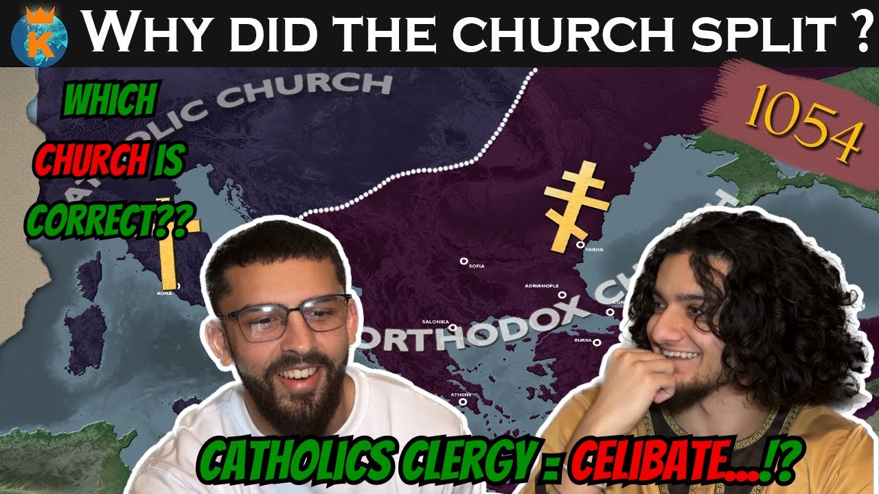MUSLIMS REACT to Why did the Great Schism Happen? (Orthodox vs Catholic)