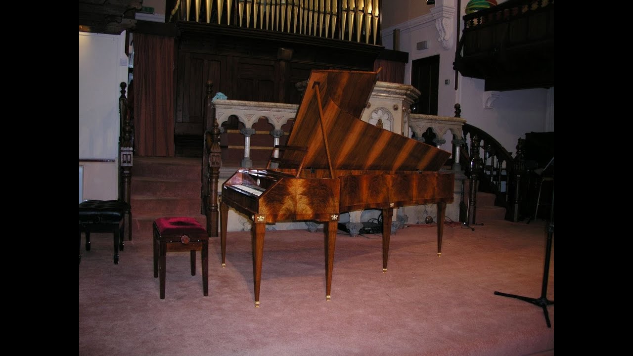 Beethoven moonlight sonata Performed On His Favorite Piano (Anton Walter by P.McNulty)