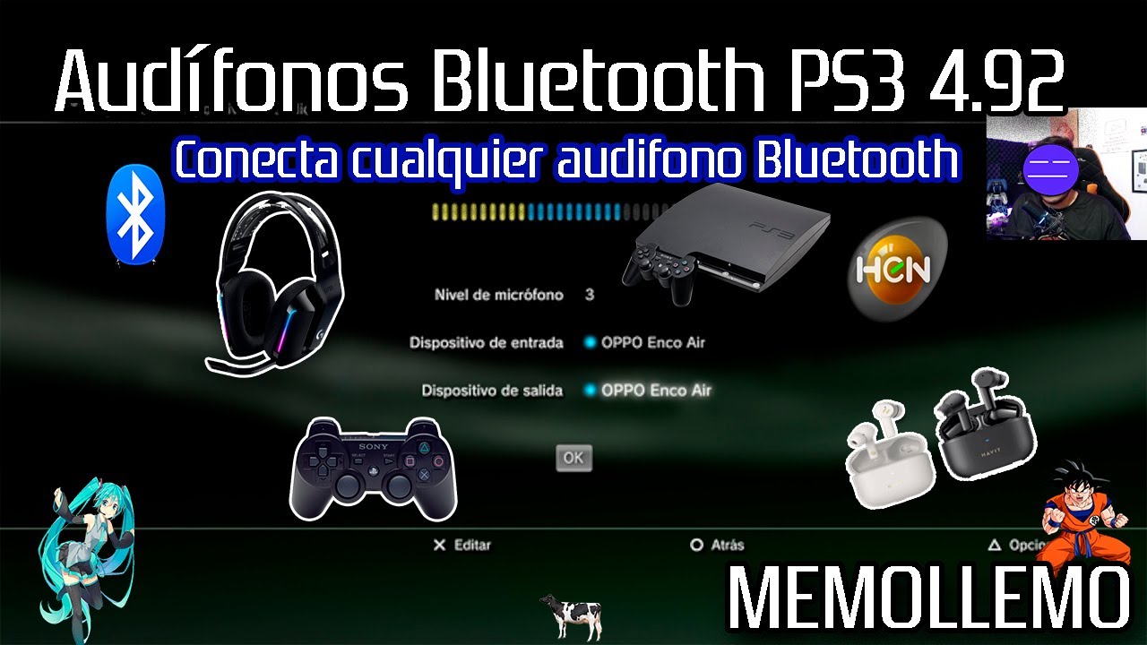 Conecta Audífonos Bluetooth a PS3 4.92 | Cualquier Audífono HEN |