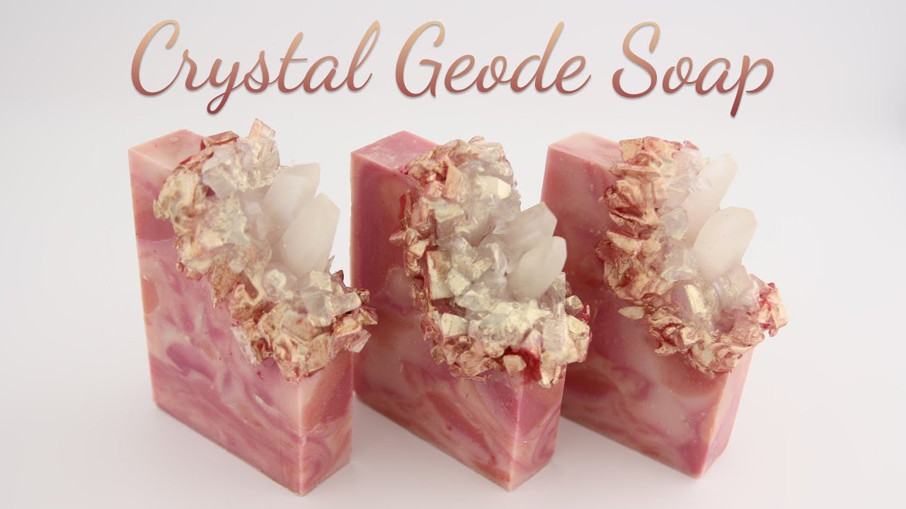 Мыло Crystal Geode холодного процесса