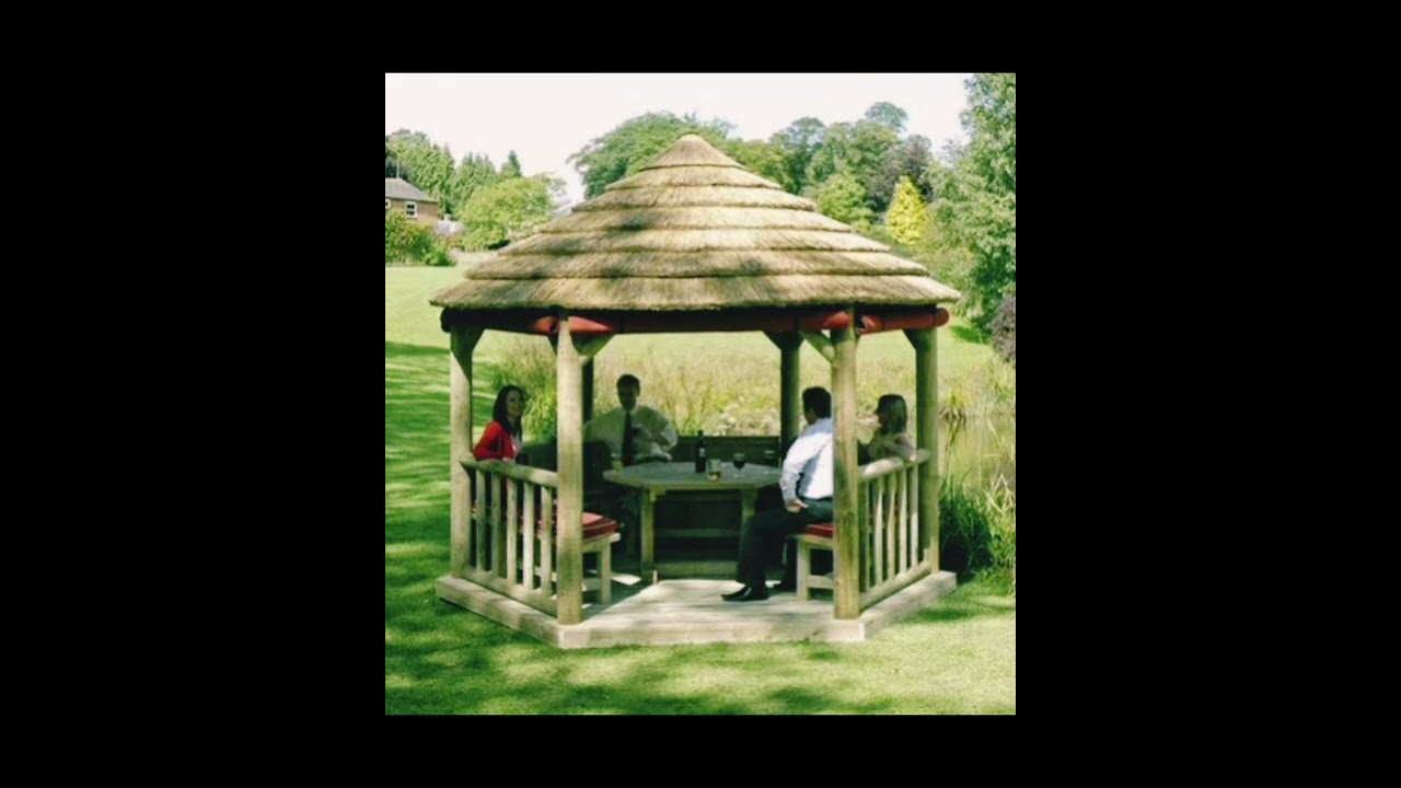 Garden Hut design ideas||garden sitting place