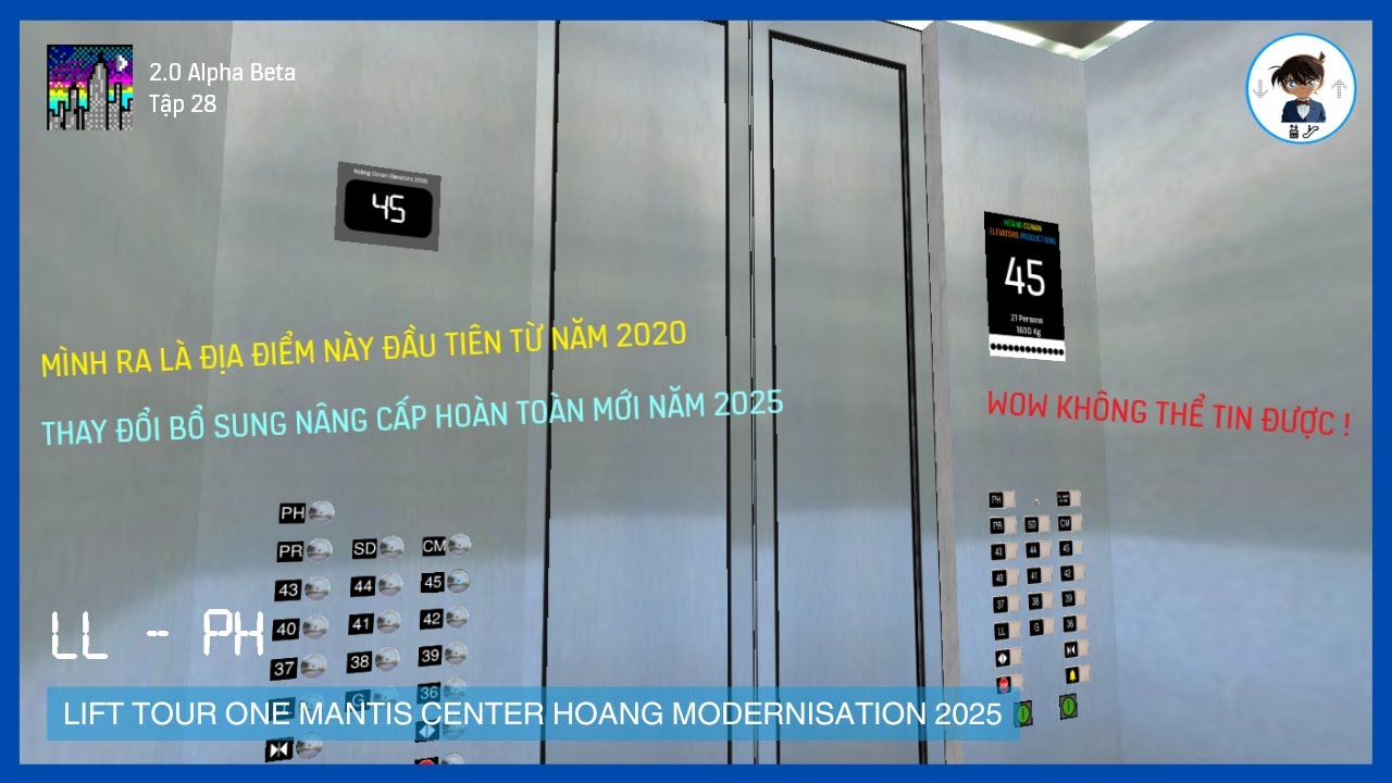 Skyscrapersim: Lift Tour One Mantis Center Hoang Modernisation 2025  - Tập 28
