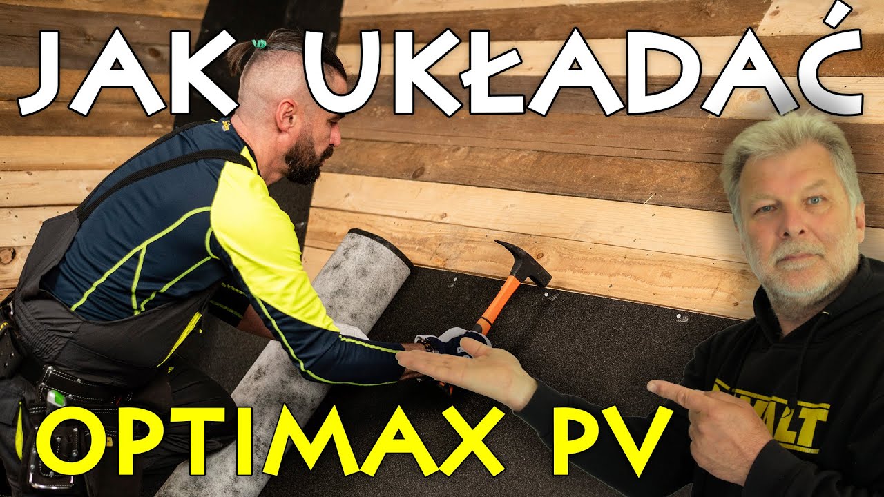 Spotkanie 058. Membrana bitumiczna Optimax PV NEXLER - jak układać na dachu.