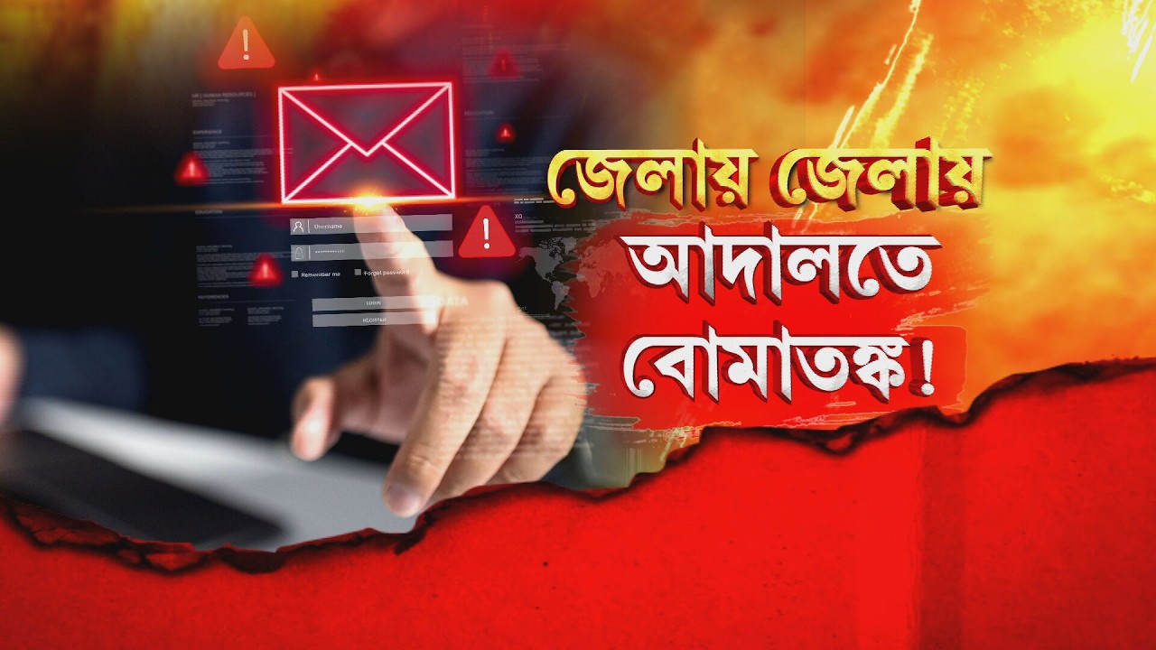 রাজ্যের একাধিক আদালতে বো মাতঙ্ক। উড়ো মেইল পাওয়ার পরই বাড়ানো হয়েছে আদালতগুলির নিরাপত্তা