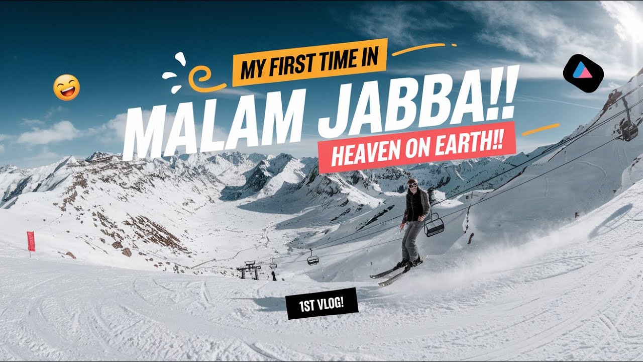 My first time ever in Malam Jabba!!!!1st vlog!!!Heaven on earth!!!!by ibad imagination