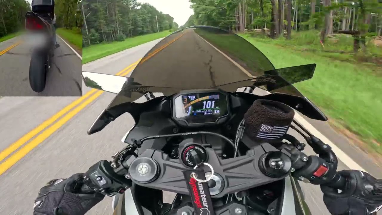 2024 Ninja ZX6R Chill Weekend Ride in The South | ASMR Pure Engine Sounds