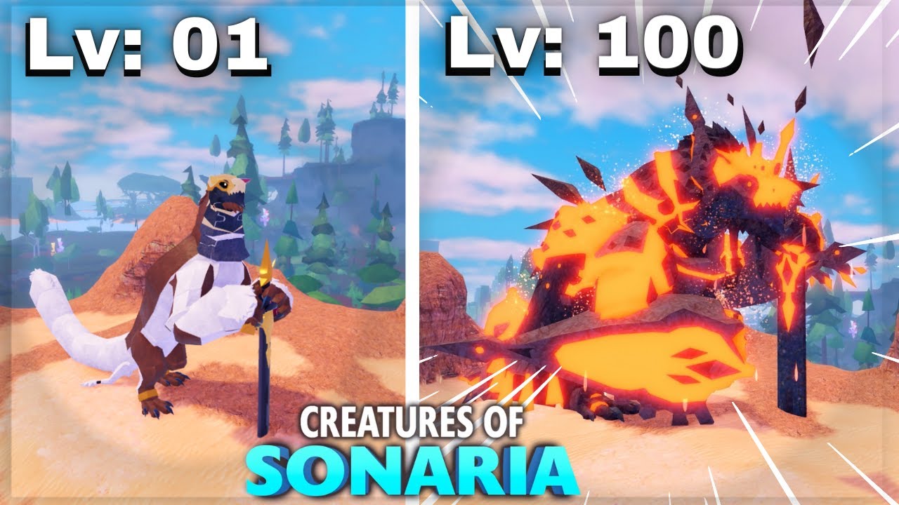 Eu SOBREViVi e virei REi | Creatures of Sonaria - ROBLOX (PT-BR)