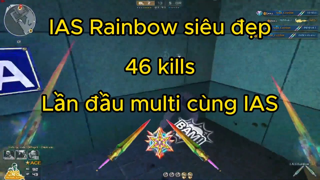Присоединяйтесь к Space и играйте на карте Ghost Map Research Institute вместе с IAS Rainbow 46 K...