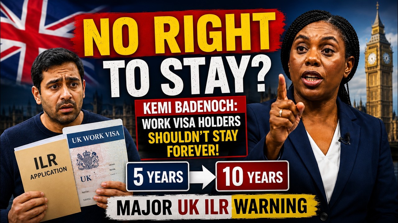 UK ILR U-Turn? Badenoch Says Work Visa Holders Shouldn&rsquo;t Stay Forever