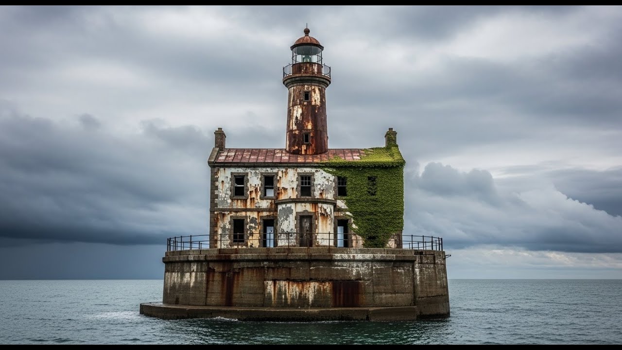 I Turned an Abandoned Lighthouse Into a Luxury Dream Home | Alone Silent Survival ASMR