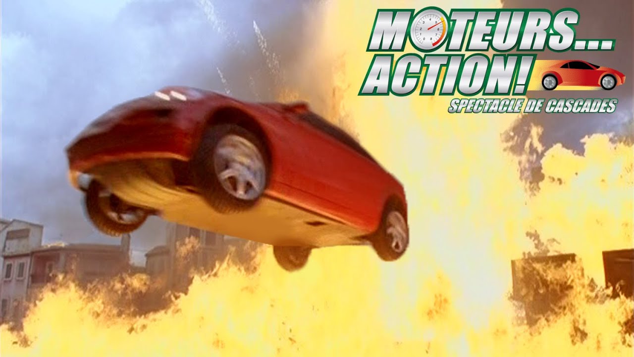 [4K] Moteurs... Action! Spectacle de Cascades  - Disneyland Paris