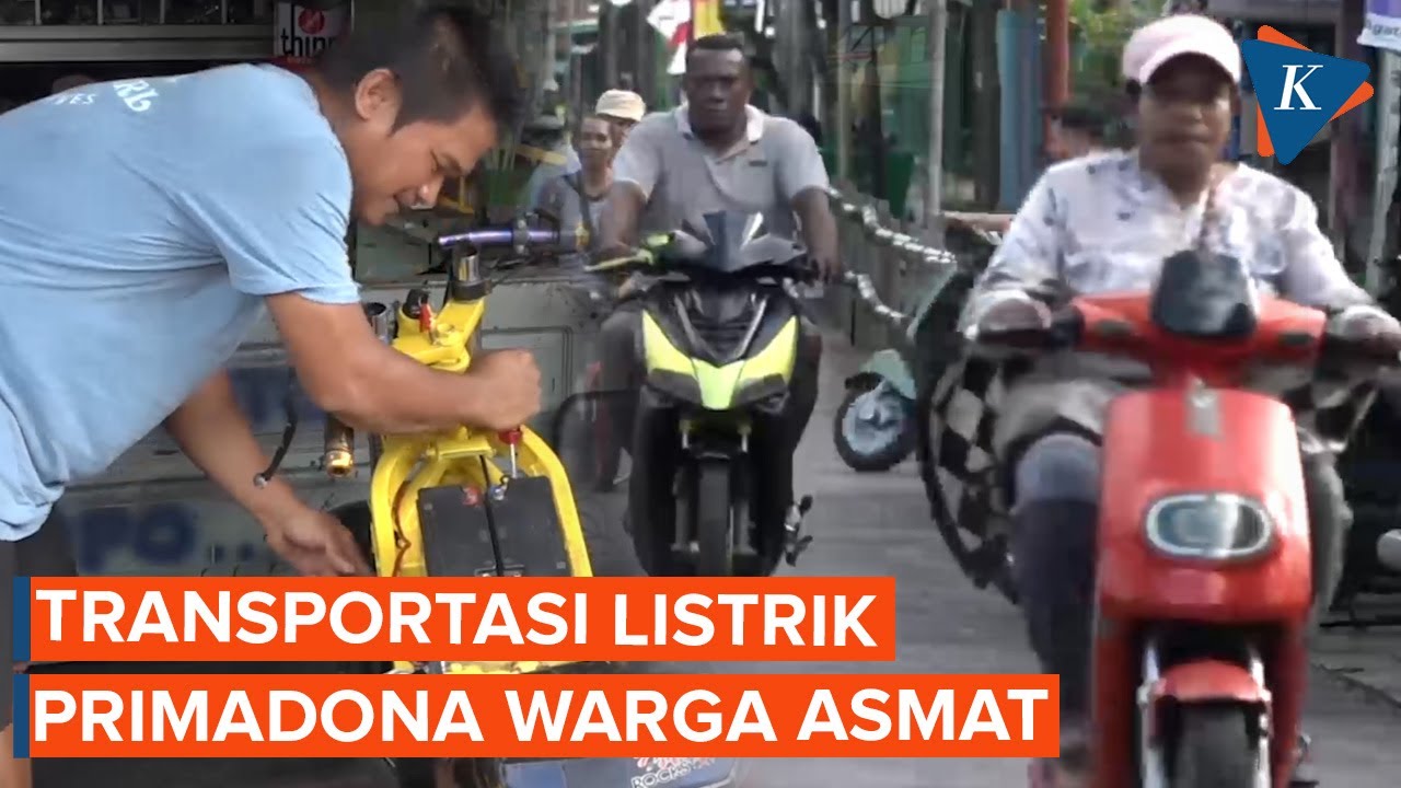 Kabupaten Asmat, Papua Selatan Masuki Era Kendaraan Listrik Sejak 2007 akibat 
